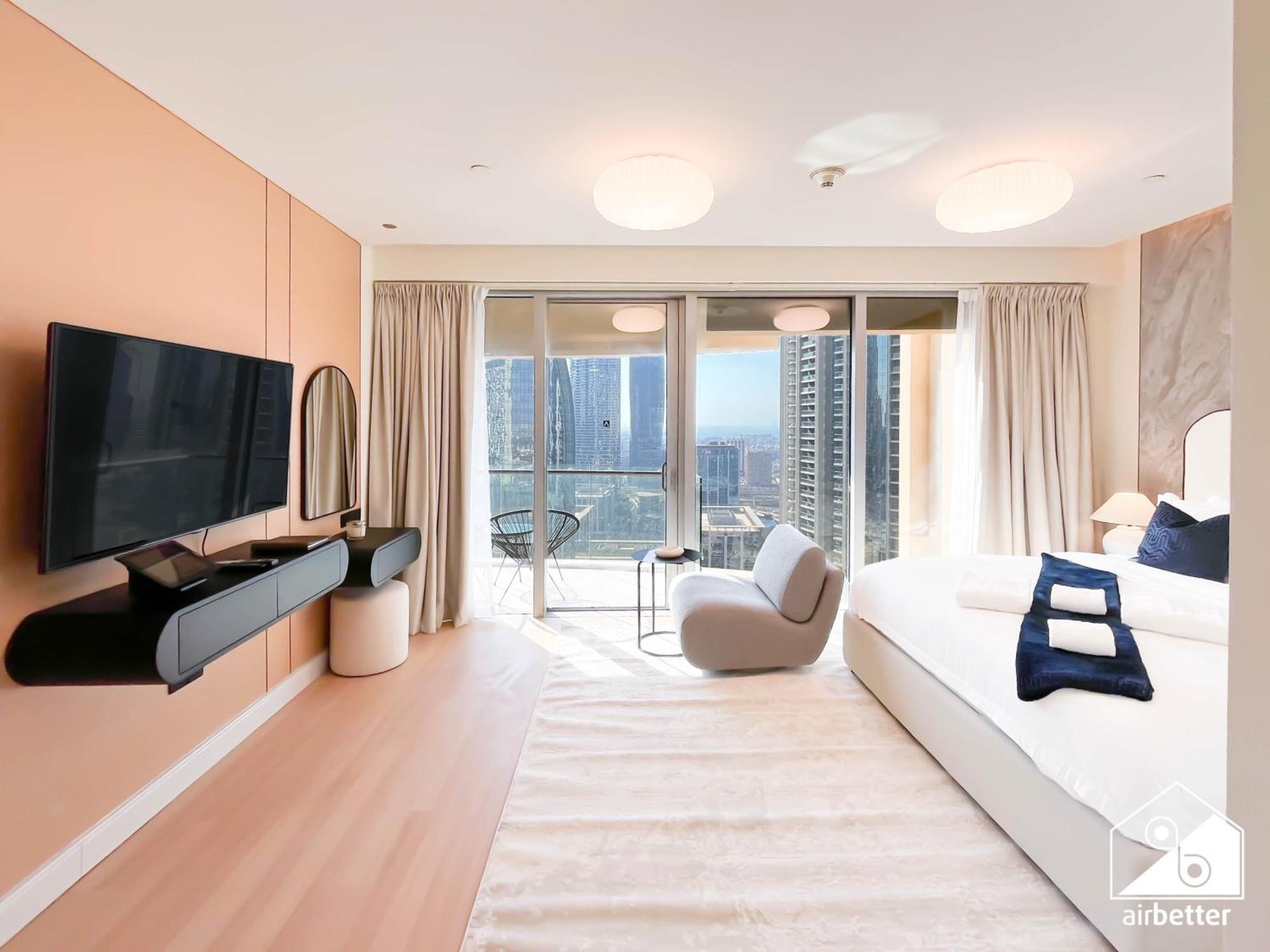 Apartment Burj Khalifa View Steps From Mall